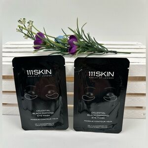 111SKIN HARLEY ST. LONDON CELESTIAL BLACK DIAMOND EYE MASK x 2
